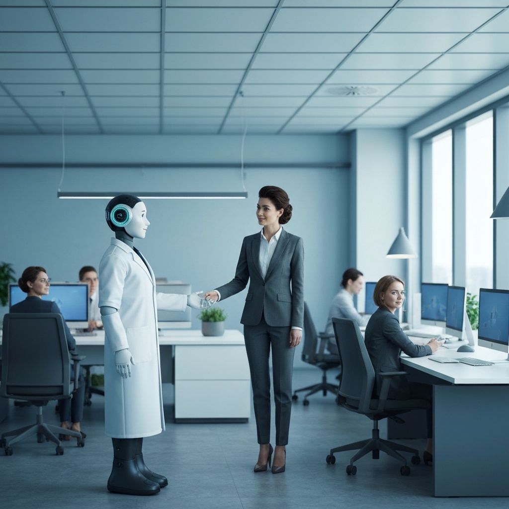 AI Office Background
